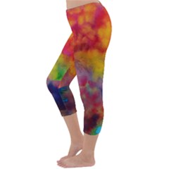 Capri Winter Leggings Back Capri Winter Leggings Back