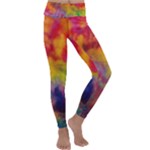 Colorful watercolors texture                                                   Kids  Lightweight Velour Classic Yoga Leggings