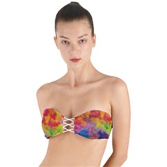 Twist Bandeau Bikini Top 