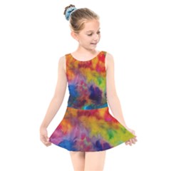 Kids  Skater Dress Swimsuit 