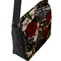 Flap Closure Messenger Bag (L) 