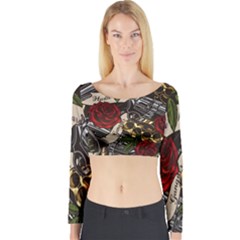 Long Sleeve Crop Top 