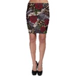 Seamless Vector Pattern Bodycon Skirt