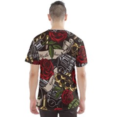 Men s Sport Mesh T-Shirt Back
