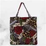 Seamless Vector Pattern Grocery Tote Bag