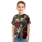 Seamless Vector Pattern Kids  Sport Mesh Tee