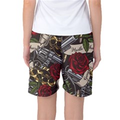 Women s Basketball Shorts Back