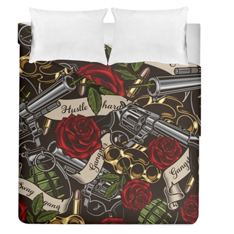 Seamless Vector Pattern Duvet Cover Double Side (Queen Size) from ArtsNow.com