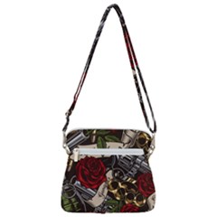 Zipper Messenger Bag 
