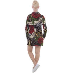 Women s Long Sleeve Casual Dress 