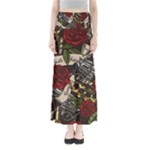 Seamless Vector Pattern Full Length Maxi Skirt