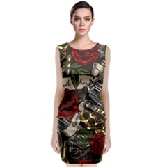 Classic Sleeveless Midi Dress 