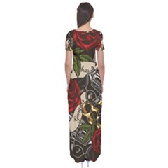Short Sleeve Maxi Dress 