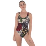 Seamless Vector Pattern Bring Sexy Back Swimsuit
