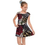Seamless Vector Pattern Kids  Cap Sleeve Dress