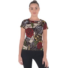 Short Sleeve Sports Top  