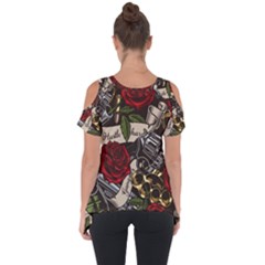 Cut Out Side Drop T-Shirt 