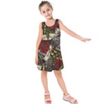 Seamless Vector Pattern Kids  Sleeveless Dress