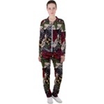 Seamless Vector Pattern Casual Jacket and Pants Set