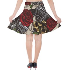 Velvet High Waist Skirt 