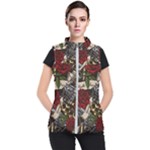 Seamless Vector Pattern Women s Puffer Vest