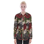 Seamless Vector Pattern Womens Long Sleeve Shirt