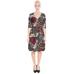 Wrap Up Cocktail Dress 