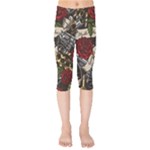 Seamless Vector Pattern Kids  Capri Leggings 