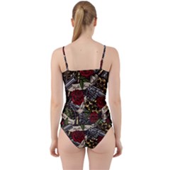 Cut Out Top Tankini Set 