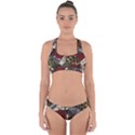 Cross Back Hipster Bikini Set 