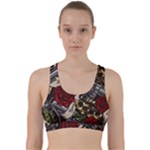 Seamless Vector Pattern Back Weave Sports Bra