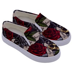 Kids  Canvas Slip Ons 