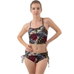 Seamless Vector Pattern Mini Tank Bikini Set