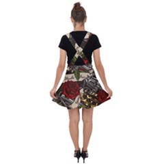 Velvet Suspender Skater Skirt 
