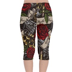 Velvet Capri Leggings  