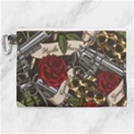 Seamless Vector Pattern Canvas Cosmetic Bag (XL)