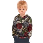 Seamless Vector Pattern Kids  Overhead Hoodie