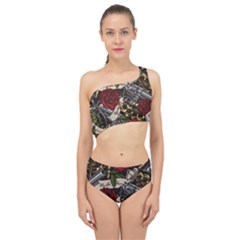 Spliced Up Two Piece Swimsuit 