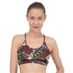 Seamless Vector Pattern Basic Training Sports Bra