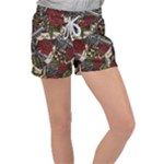 Seamless Vector Pattern Velour Lounge Shorts