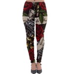 Seamless Vector Pattern Lightweight Velour Leggings