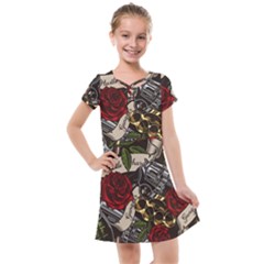 Kids  Cross Web Dress 