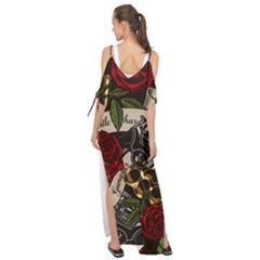 Maxi Chiffon Cover Up Dress 