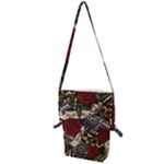 Seamless Vector Pattern Folding Shoulder Bag