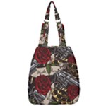 Seamless Vector Pattern Center Zip Backpack
