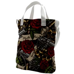 Canvas Messenger Bag 
