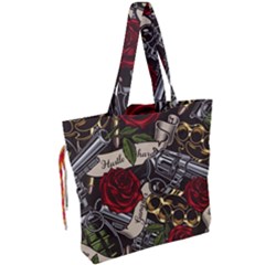 Drawstring Tote Bag 