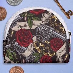Horseshoe Style Canvas Pouch 