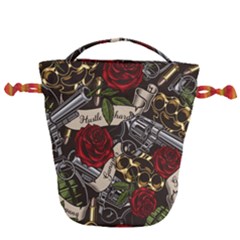 Drawstring Bucket Bag 