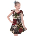 Seamless Vector Pattern Kids  Tie Up Tunic Dress